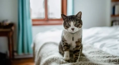 Зошто мачката е на креветот?